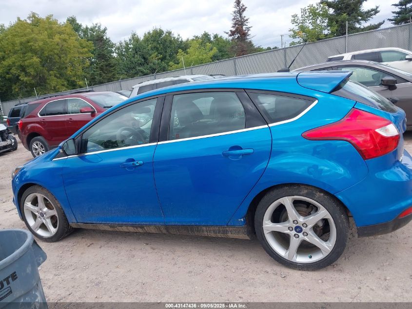 2014 Ford Focus Titanium VIN: 1FADP3N2XEL423141 Lot: 43147436
