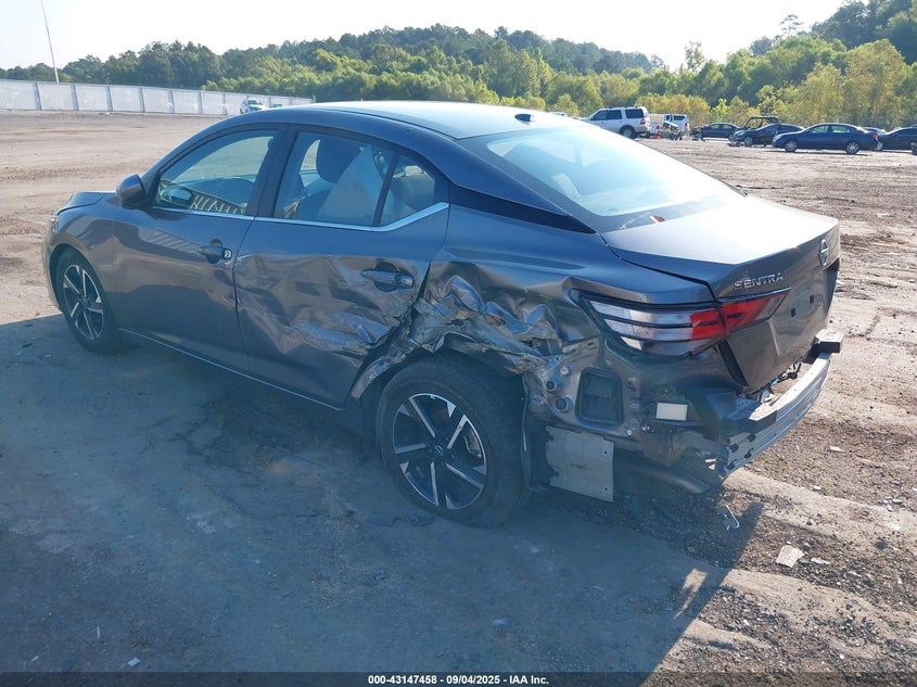 2025 NISSAN SENTRA SV 3N1AB8CV1SY237581