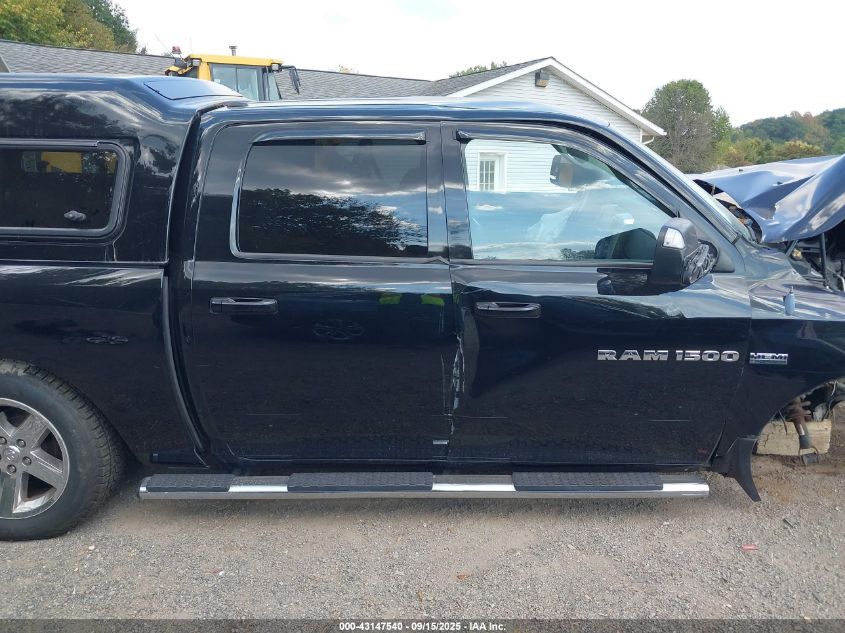 2012 Ram 1500 Sport VIN: 1C6RD7MT7CS177167 Lot: 43147540