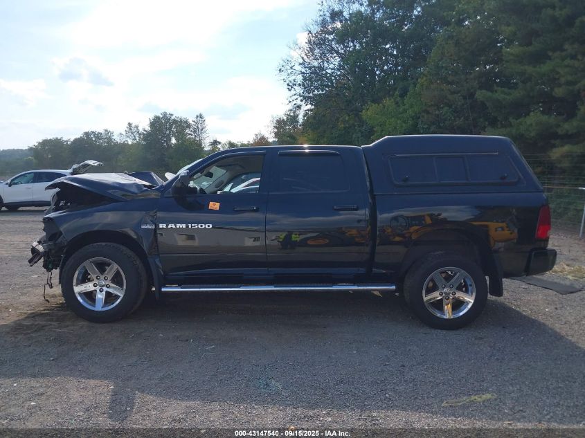 2012 Ram 1500 Sport VIN: 1C6RD7MT7CS177167 Lot: 43147540