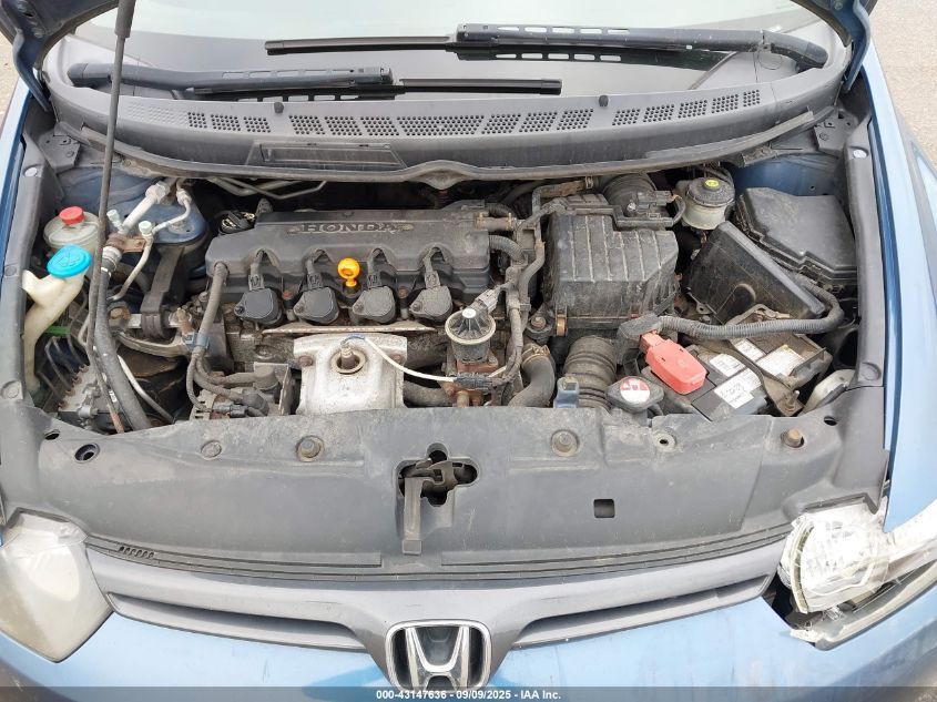 2008 Honda Civic Lx VIN: 2HGFG12678H566470 Lot: 43147636