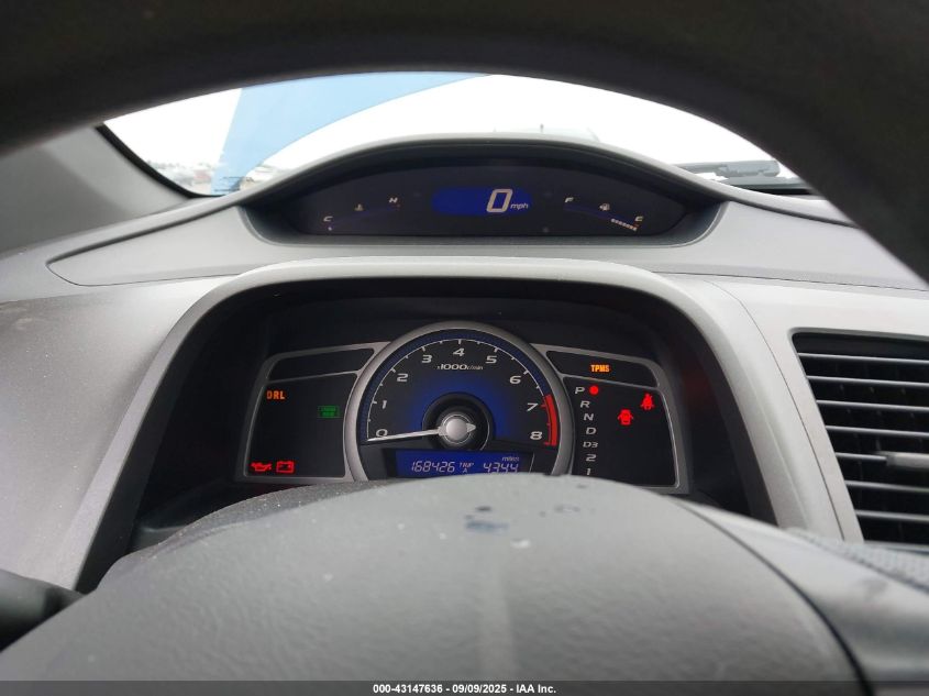 2008 Honda Civic Lx VIN: 2HGFG12678H566470 Lot: 43147636