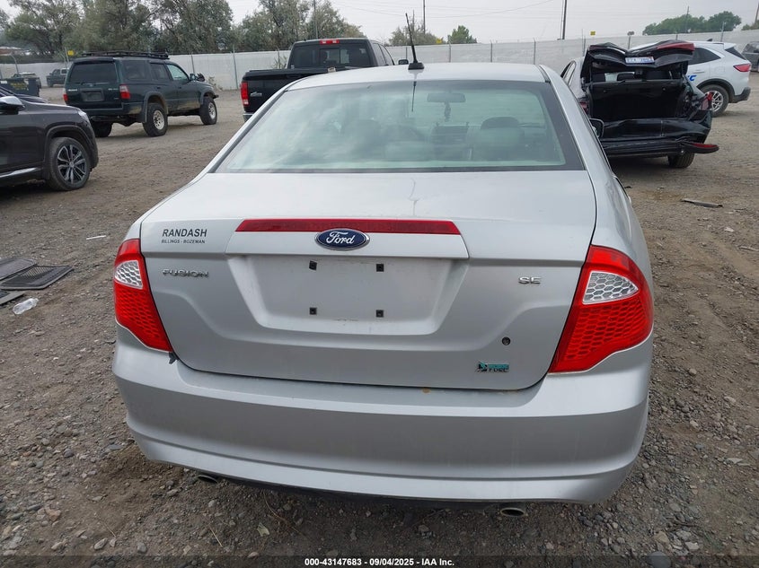 2010 Ford Fusion Se VIN: 3FAHP0HG6AR259518 Lot: 43147683