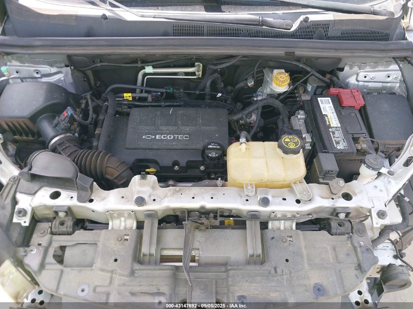 2015 Chevrolet Trax 1Ls VIN: 3GNCJKSB7FL225121 Lot: 43147692