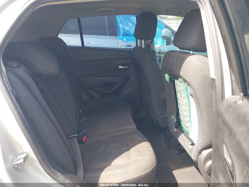 2015 Chevrolet Trax 1Ls VIN: 3GNCJKSB7FL225121 Lot: 43147692