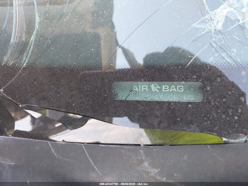 1997 Ford Crown Victoria Lx VIN: 2FALP74W2VX216723 Lot: 43147790