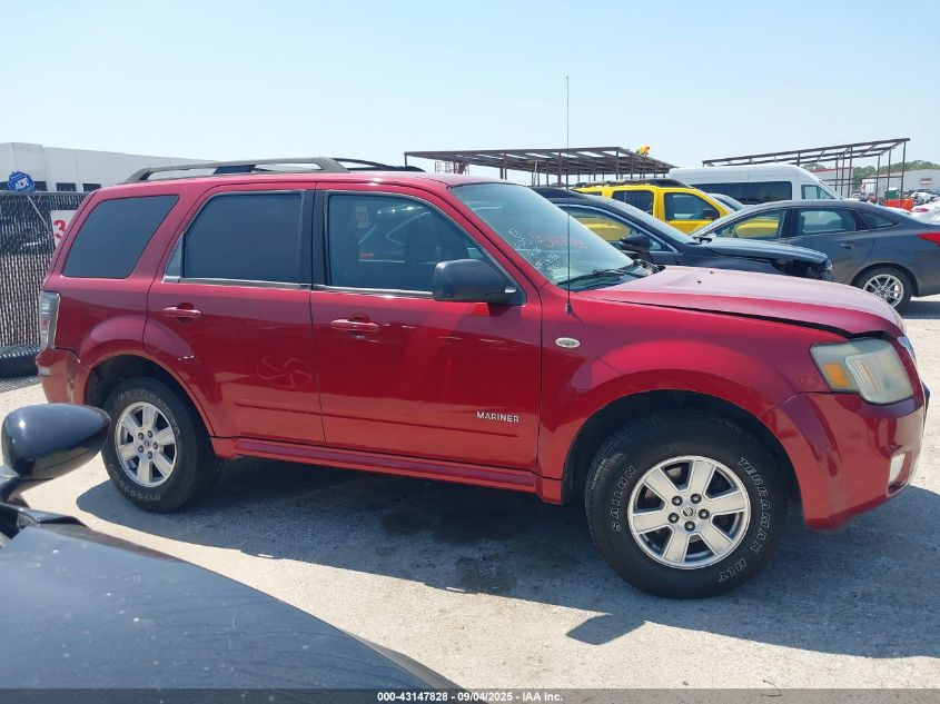 2008 Mercury Mariner I4 VIN: 4M2CU81Z08KJ14491 Lot: 43147828