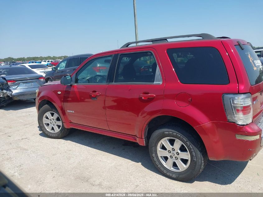 2008 Mercury Mariner I4 VIN: 4M2CU81Z08KJ14491 Lot: 43147828