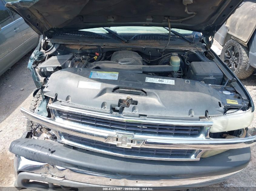 2001 Chevrolet Tahoe Ls VIN: 1GNEK13T91R210628 Lot: 43147897