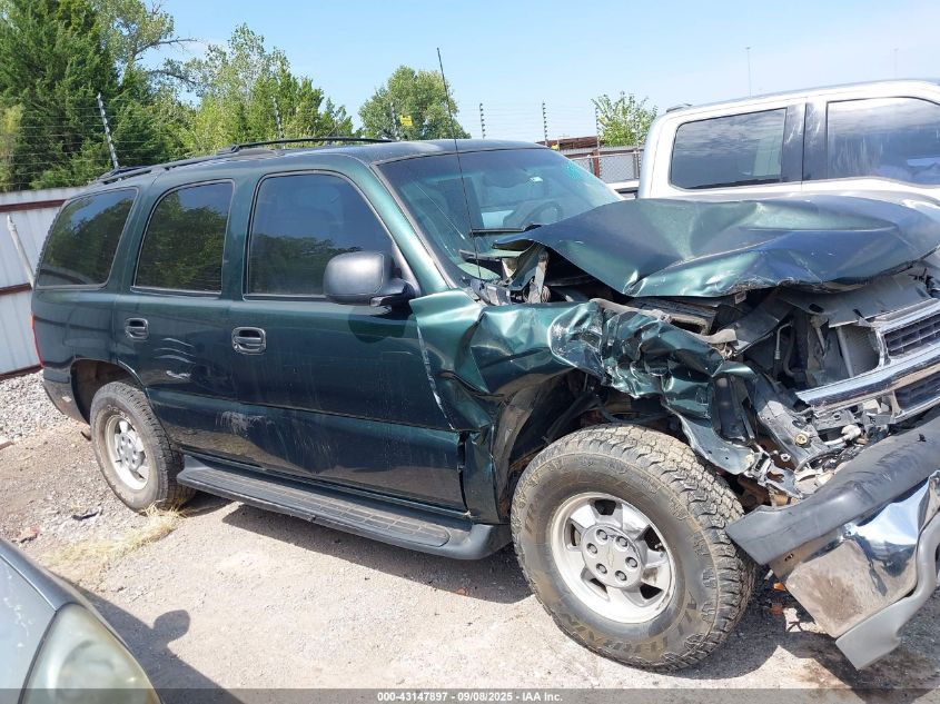 2001 Chevrolet Tahoe Ls VIN: 1GNEK13T91R210628 Lot: 43147897