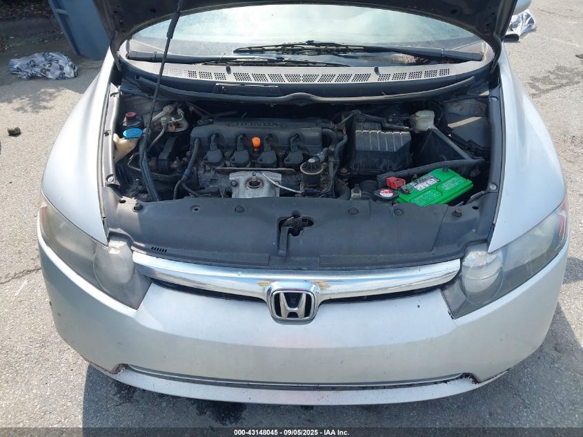 2008 Honda Civic Lx VIN: 1HGFA16548L032350 Lot: 43148045