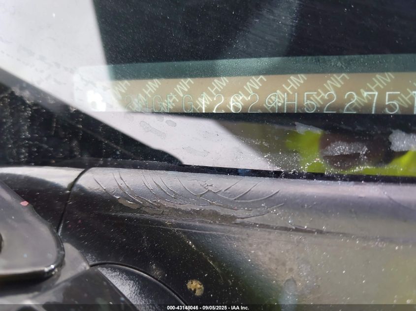 2009 Honda Civic Lx VIN: 2HGFG12629H522751 Lot: 43148046