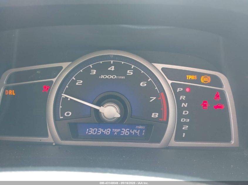 2009 Honda Civic Lx VIN: 2HGFG12629H522751 Lot: 43148046