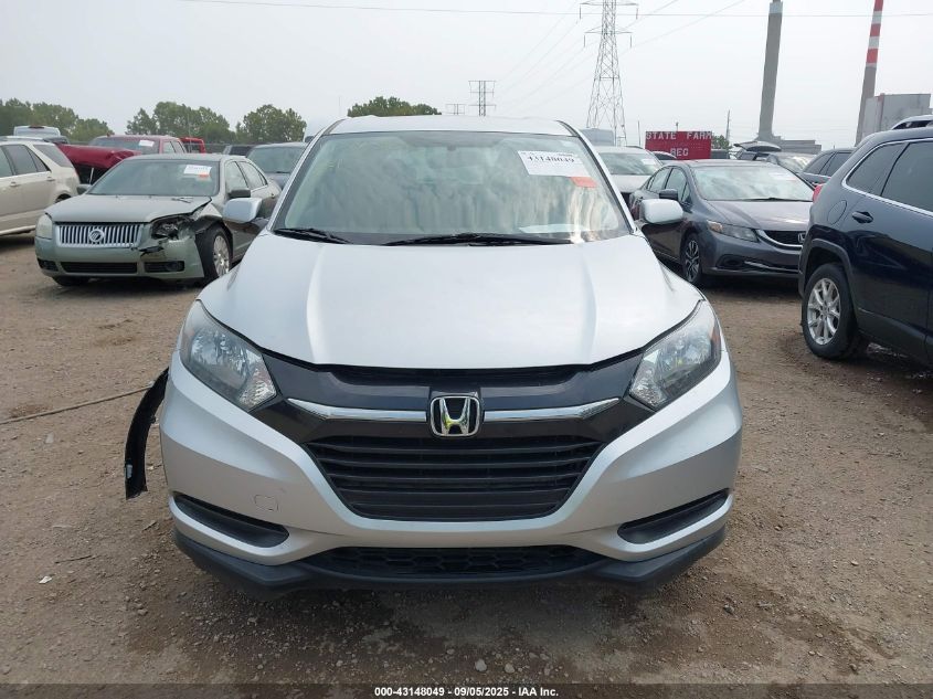 2016 Honda Hr-V Lx VIN: 3CZRU6H35GM758768 Lot: 43148049