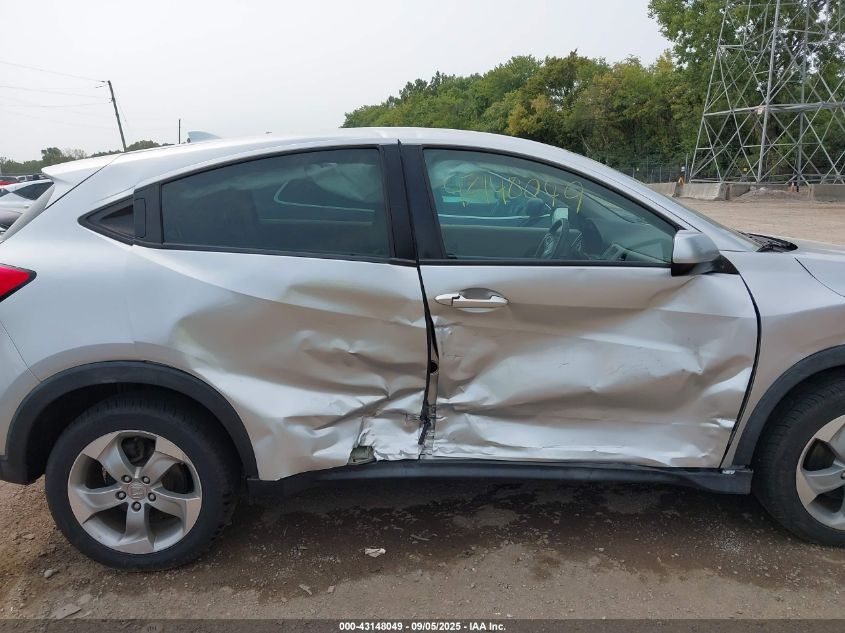 2016 Honda Hr-V Lx VIN: 3CZRU6H35GM758768 Lot: 43148049