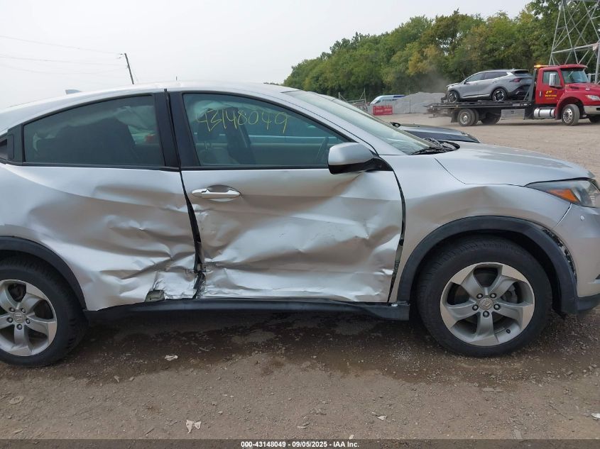 2016 Honda Hr-V Lx VIN: 3CZRU6H35GM758768 Lot: 43148049