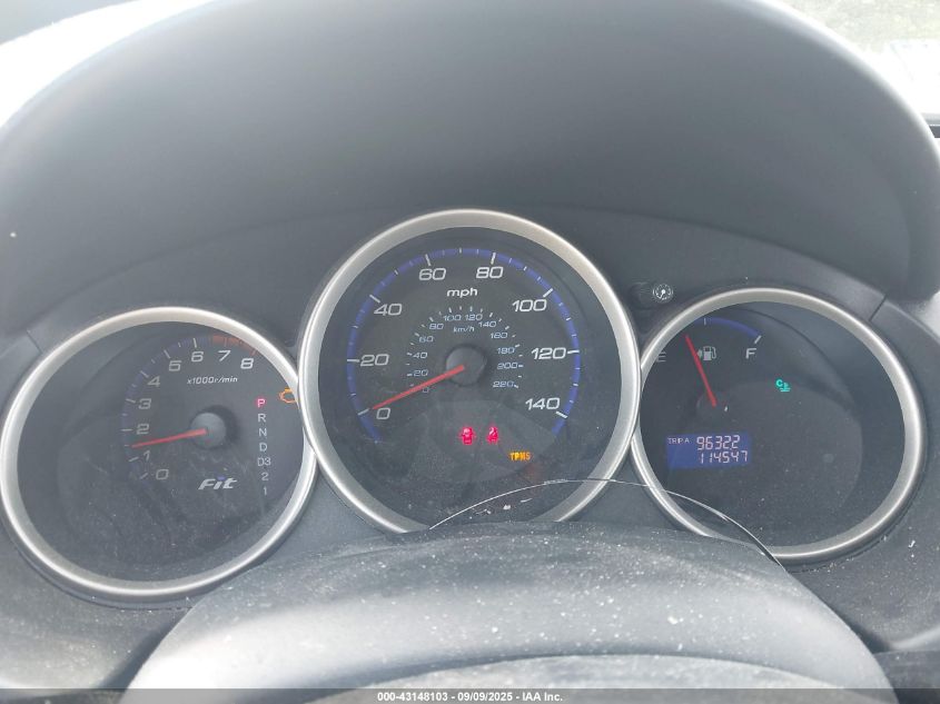 2008 Honda Fit VIN: JHMGD38478S006985 Lot: 43148103