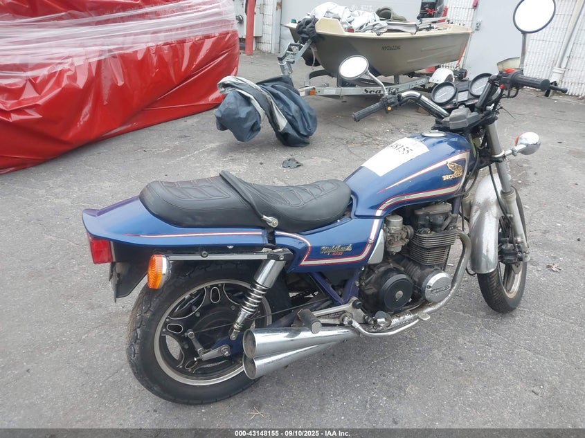 1982 Honda Cb650 Sc VIN: JH2RC0809CM010923 Lot: 43148155