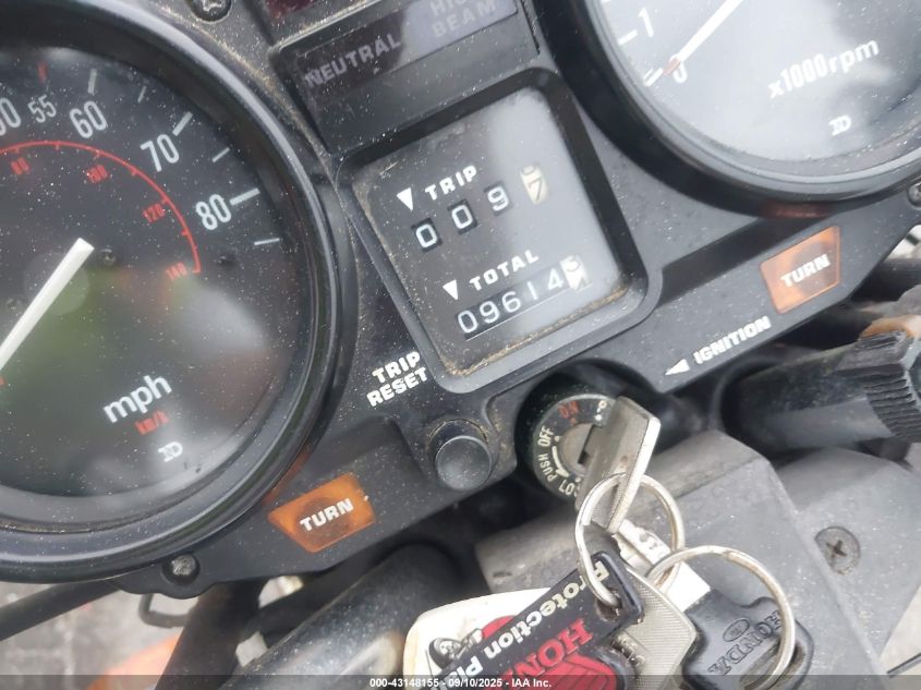 1982 Honda Cb650 Sc VIN: JH2RC0809CM010923 Lot: 43148155