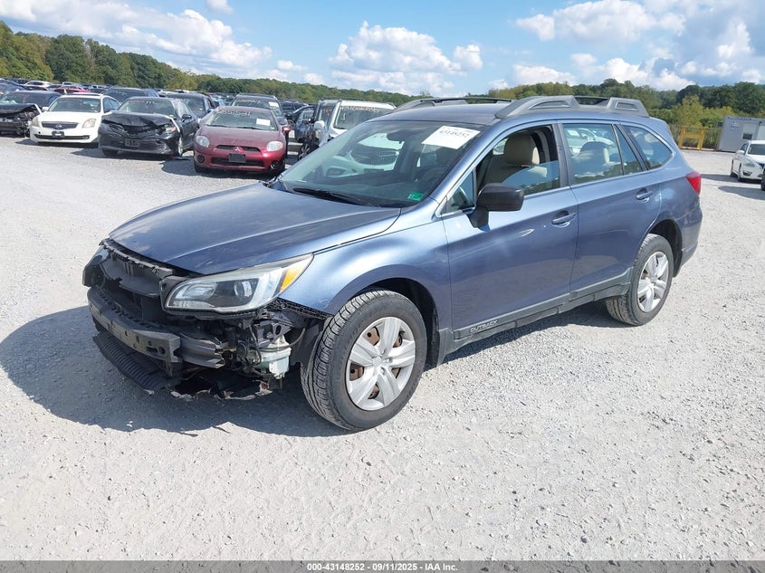 2015 SUBARU OUTBACK 2.5I - 4S4BSAAC8F3327301