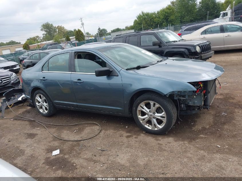 2012 Ford Fusion Se VIN: 3FAHP0HA9CR114634 Lot: 43148263