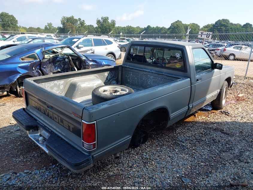 1GCCS14Z5M0186422 1991 CHEVROLET S-10 PICKUP photo no. 4