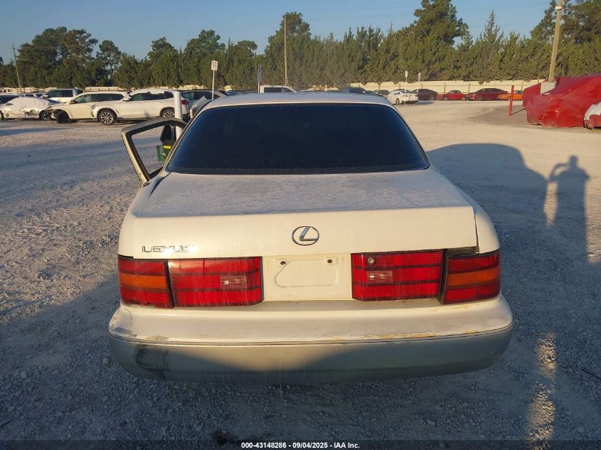 1994 Lexus Ls 400 VIN: JT8UF11E3R0201760 Lot: 43148286
