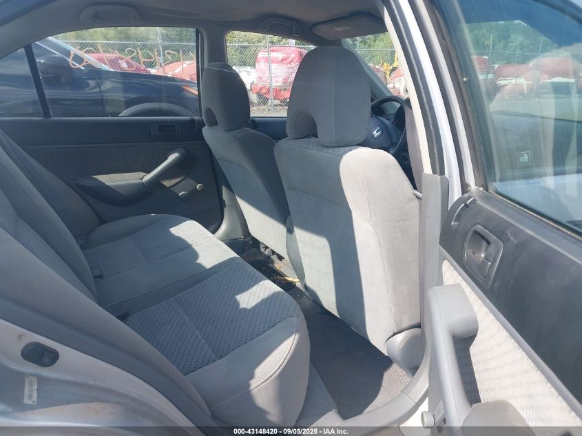 2005 Honda Civic Vp VIN: 2HGES16315H559004 Lot: 43148420