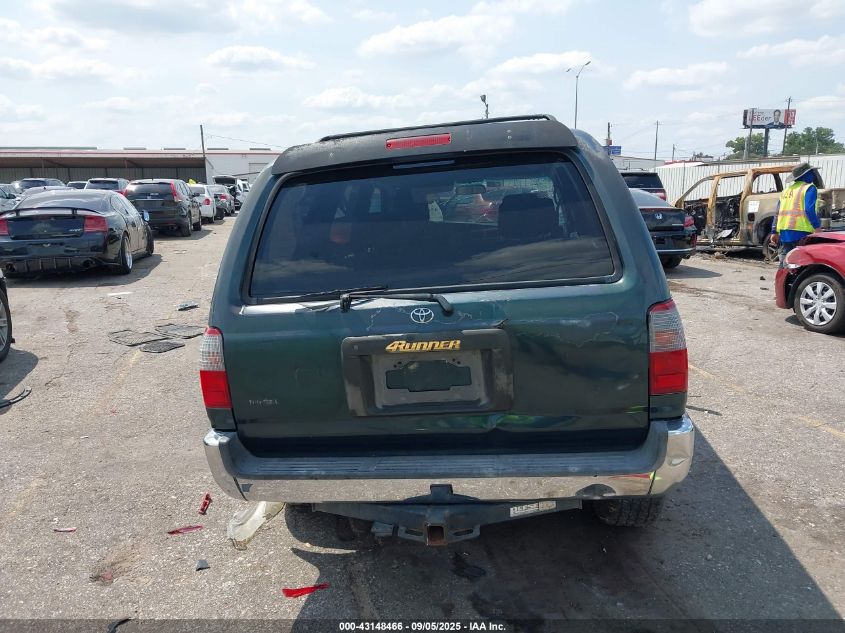 1998 Toyota 4Runner Sr5 V6 VIN: JT3GN86R9W0091982 Lot: 43148466