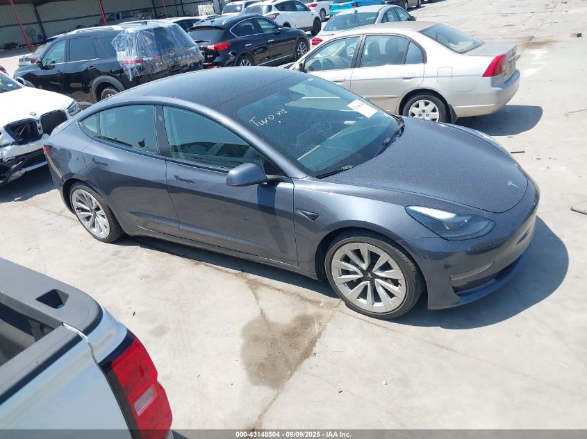 2023 Tesla Model 3 Rear-Wheel Drive VIN: 5YJ3E1EA3PF429053 Lot: 43148504