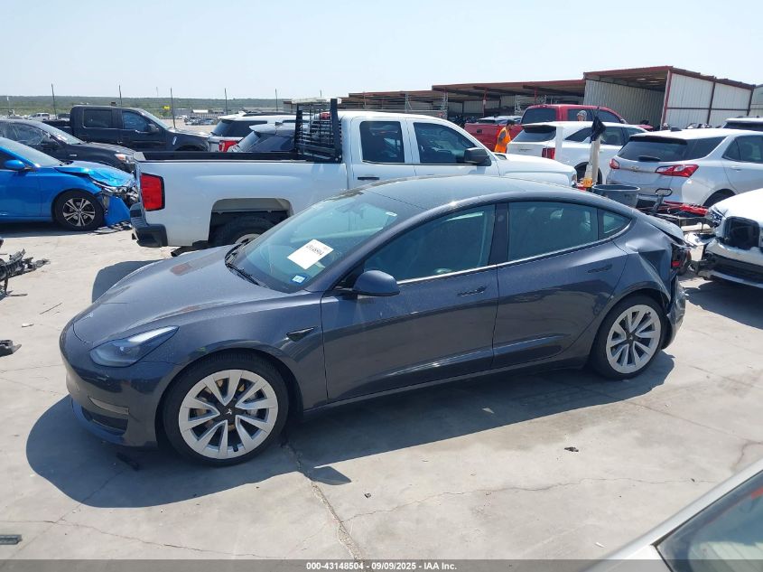 2023 Tesla Model 3 Rear-Wheel Drive VIN: 5YJ3E1EA3PF429053 Lot: 43148504