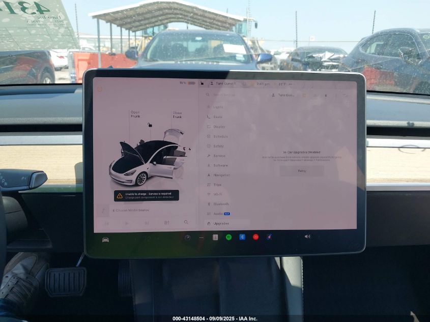 2023 Tesla Model 3 Rear-Wheel Drive VIN: 5YJ3E1EA3PF429053 Lot: 43148504