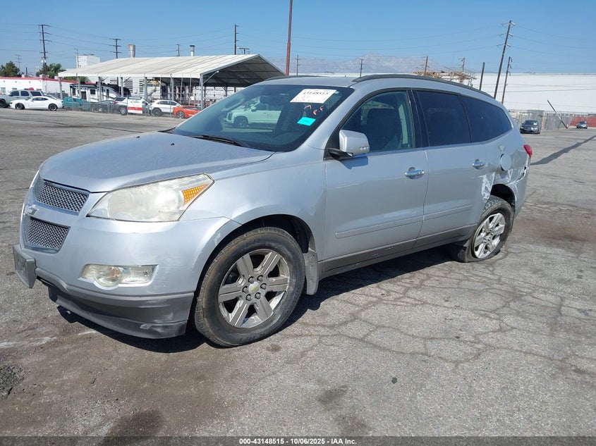 1GNKRJED3CJ406201 2012 CHEVROLET TRAVERSE photo no. 2