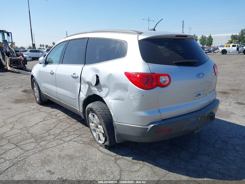 1GNKRJED3CJ406201 2012 CHEVROLET TRAVERSE photo no. 3