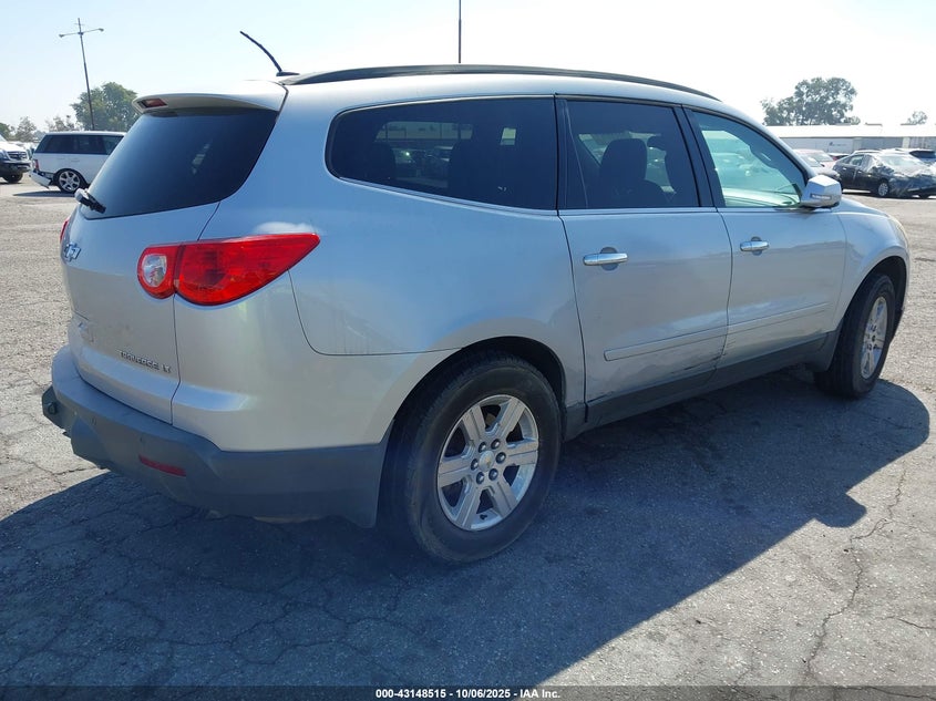 1GNKRJED3CJ406201 2012 CHEVROLET TRAVERSE photo no. 4