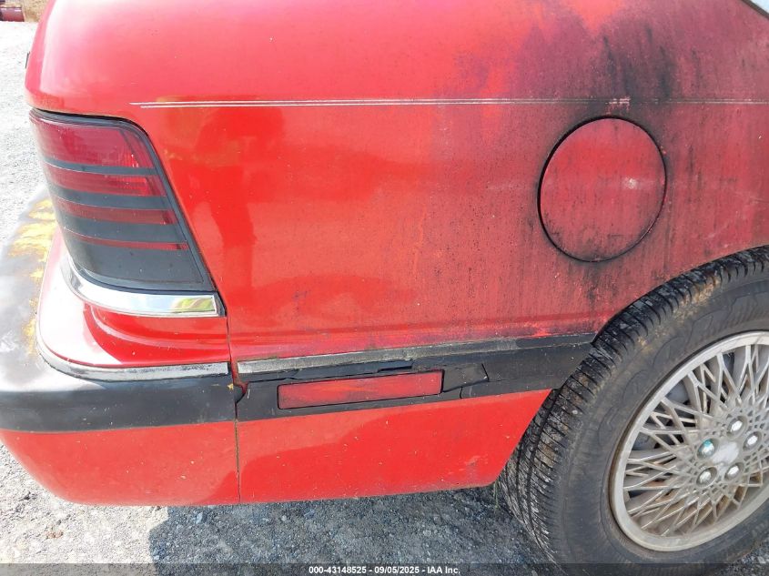 1990 Chrysler Lebaron VIN: 1C3XJ4530LG436854 Lot: 43148525