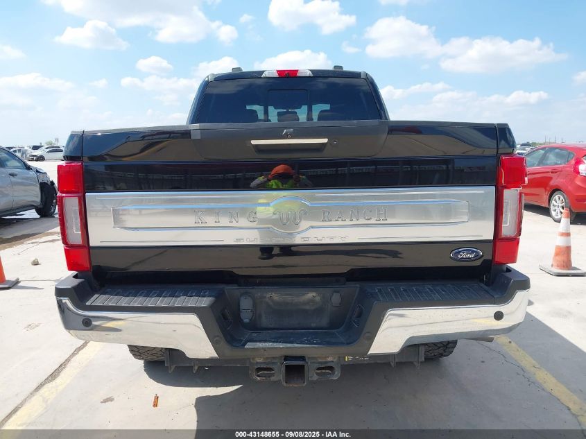 2020 Ford F-250 King Ranch VIN: 1FT8W2BT7LED20668 Lot: 43148655