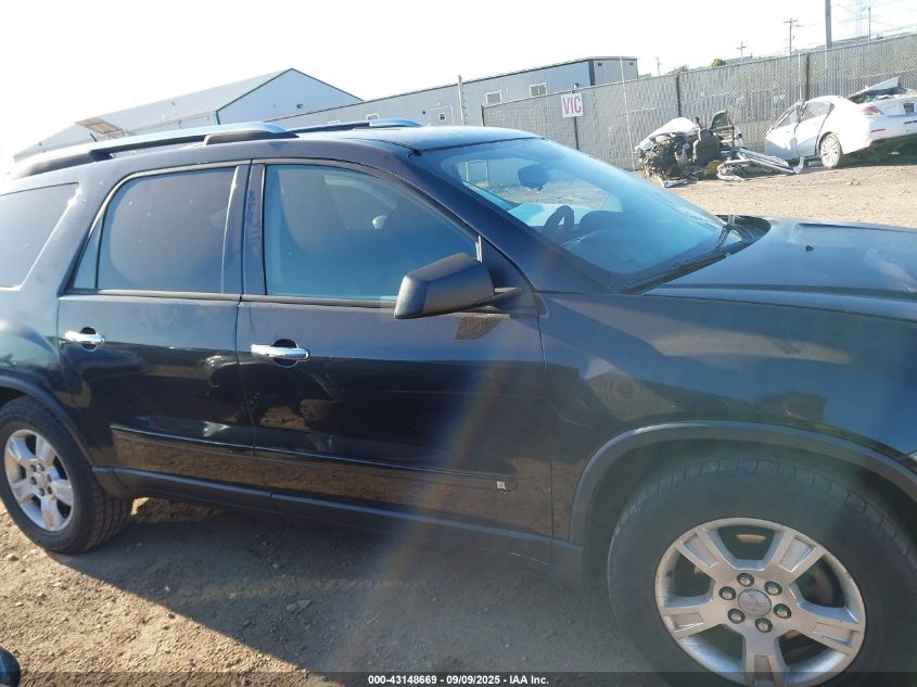 2009 GMC Acadia Sle-1 VIN: 1GKEV13D79J145432 Lot: 43148669