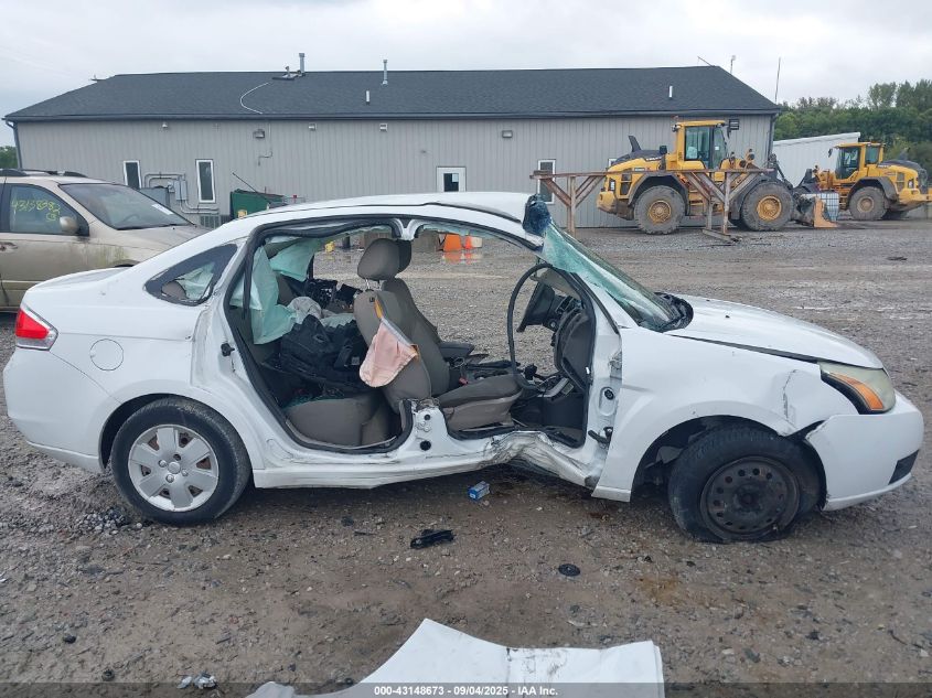 2008 Ford Focus S VIN: 1FAHP34NX8W194587 Lot: 43148673