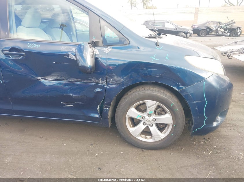 2011 Toyota Sienna Le VIN: 5TDKA3DC8BS006818 Lot: 43148731