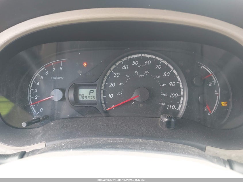 2011 Toyota Sienna Le VIN: 5TDKA3DC8BS006818 Lot: 43148731