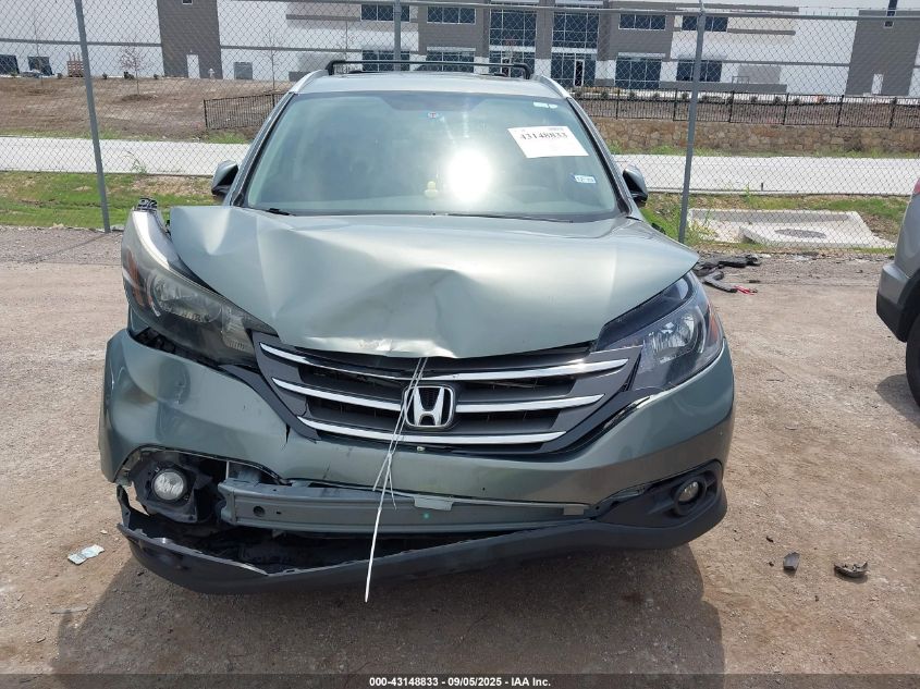 2012 Honda Cr-V Ex-L VIN: JHLRM4H72CC015951 Lot: 43148833