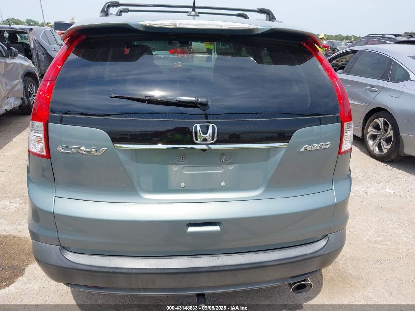 2012 Honda Cr-V Ex-L VIN: JHLRM4H72CC015951 Lot: 43148833