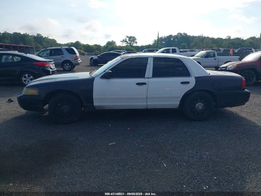 2008 Ford Crown Victoria Police/Police Interceptor VIN: 2FAFP71V38X179534 Lot: 43148931