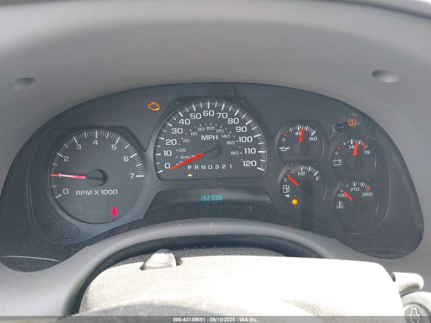 2007 Chevrolet Trailblazer Ls VIN: 1GNDS13S572212445 Lot: 43149091