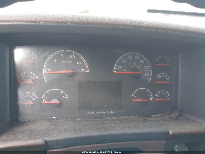 2015 Volvo Vn Vnl VIN: 4V4NC9EH2FN176922 Lot: 43149129