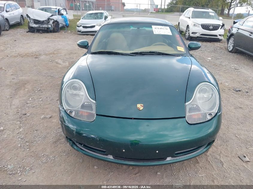 2001 Porsche 911 Carrera/Carrera 4 VIN: WP0CA29931S651474 Lot: 43149136