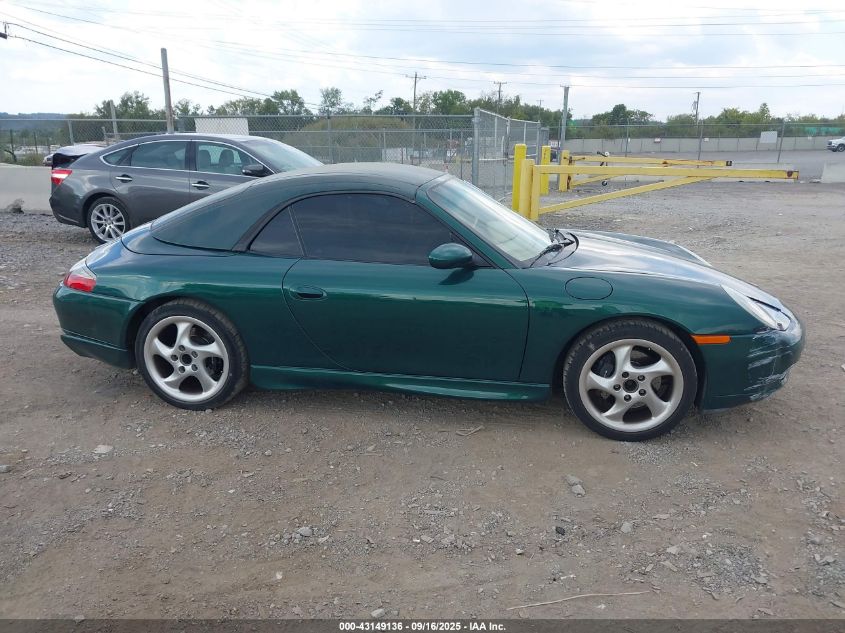 2001 Porsche 911 Carrera/Carrera 4 VIN: WP0CA29931S651474 Lot: 43149136
