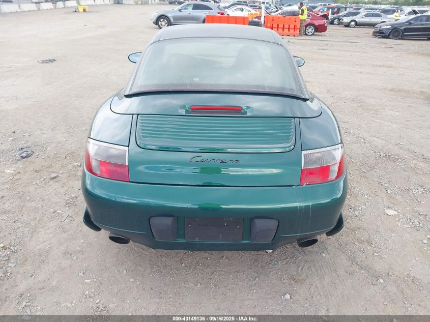 2001 Porsche 911 Carrera/Carrera 4 VIN: WP0CA29931S651474 Lot: 43149136