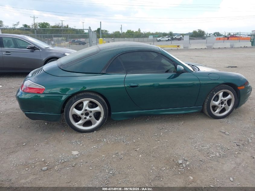 2001 Porsche 911 Carrera/Carrera 4 VIN: WP0CA29931S651474 Lot: 43149136